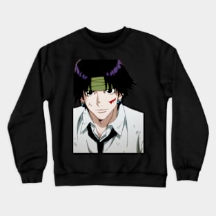 Chrollo Lucilfer Hunter x Hunter , hunterxhunter, hunter x hunter, killua, feitan, hisoka, kurapika, leorio, pitou, sparkle, gon Crewneck Sweatshirt